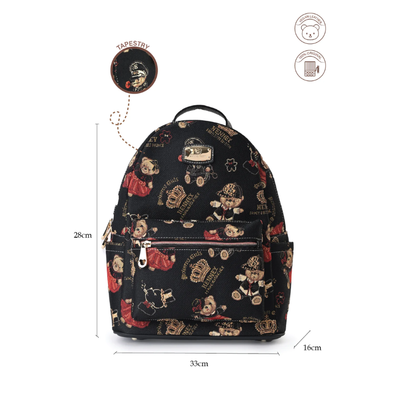 Mochila Henney Bear-H-008-Dorado