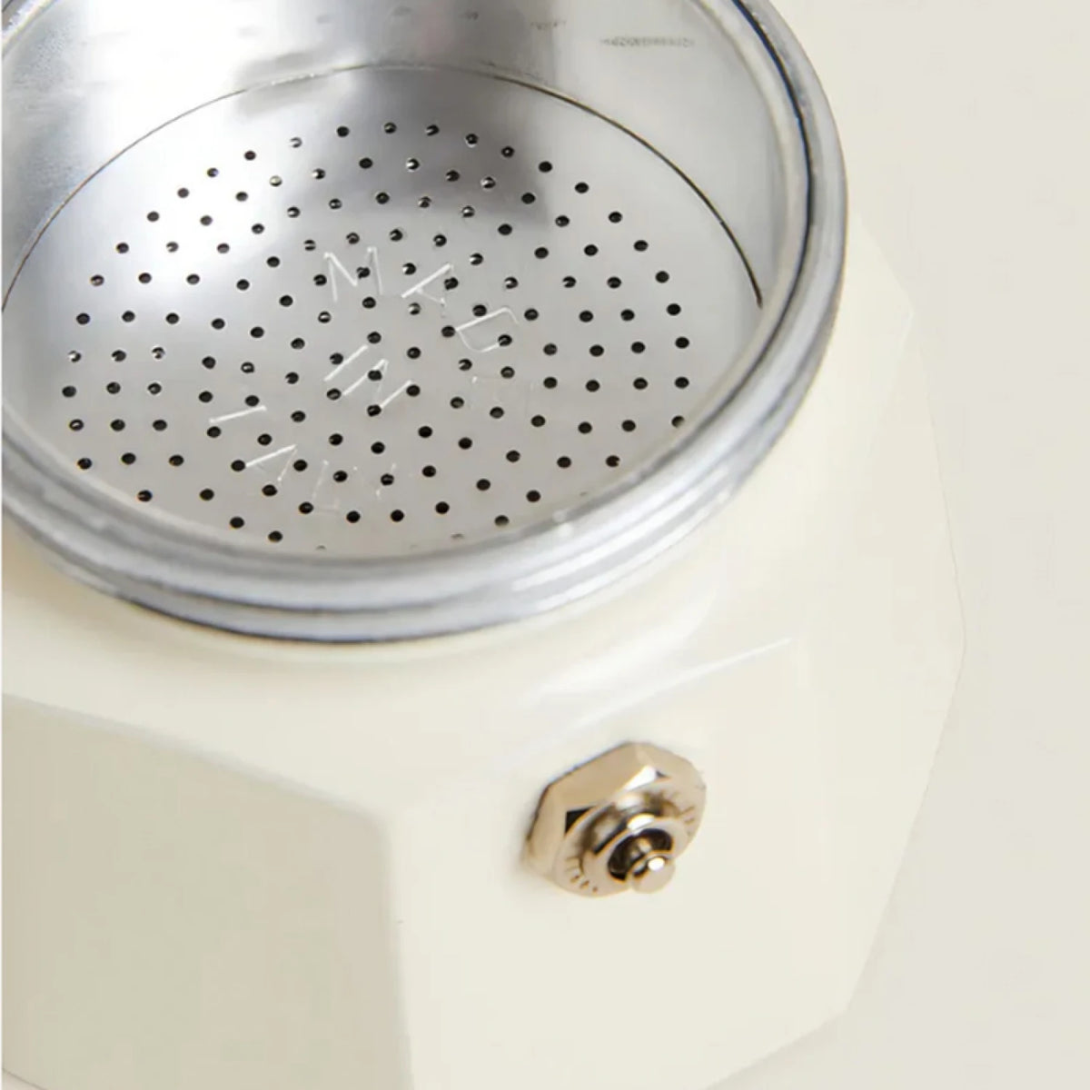Cafetera Italiana Bialetti Moka Exclusive 3 Pocillos/Tazas Pastel